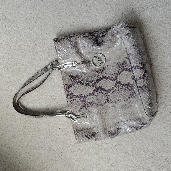 Michael Kors Snakeskin Tote - Picture 1 of 5